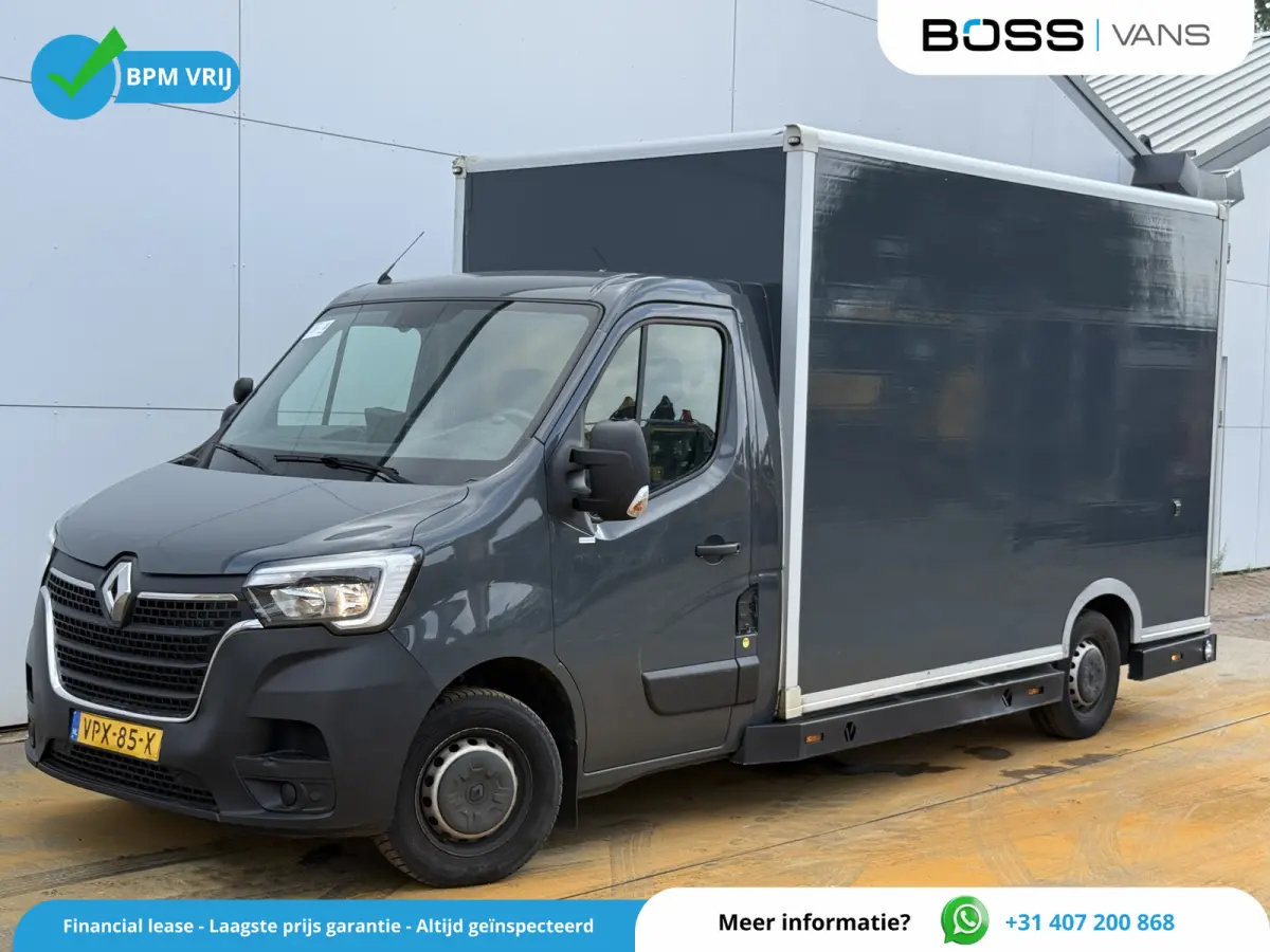 Plancher T35 2.3 DCI 150PK Lowliner Bakwagen Airco Cruise Control Camera Foodtruck Meubelbak Paardenwagen
