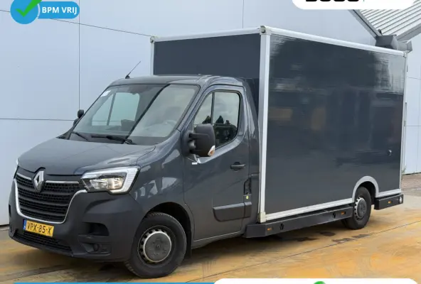 Plancher T35 2.3 DCI 150PK Lowliner Bakwagen Airco Cruise Control Camera Foodtruck Meubelbak Paardenwagen
