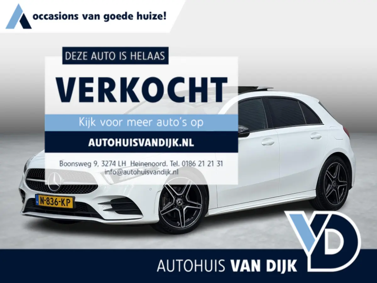 180 Premium AMG Line | Pano-Dak/Sfeerverlichting/Camera/18-inch