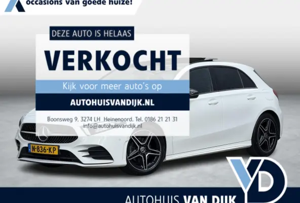 180 Premium AMG Line | Pano-Dak/Sfeerverlichting/Camera/18-inch