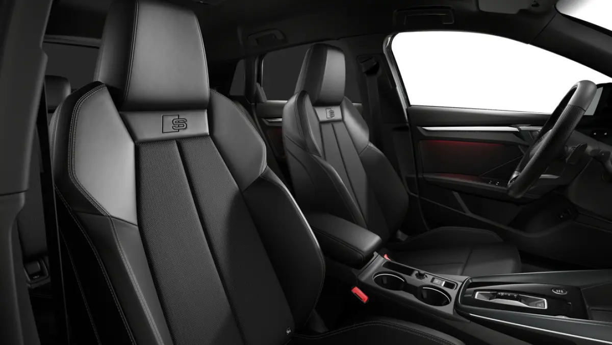 S edition Competition | Audi sound system | Stoelverwarming voorin | Velgen, 5-dubbelspaak, grafietgrijs, glansgedraaid, 8,0Jx18