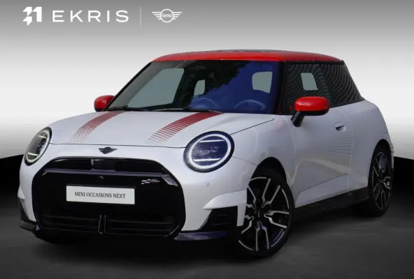 Cooper E John Cooper Works Pakket XL | Glazen Panoramadak | Elektrisch verstelbare stoelen met massage | Harman Kardon | Head-Up Display | Stuur- & Stoelverwarming | Active Cruise Control | 