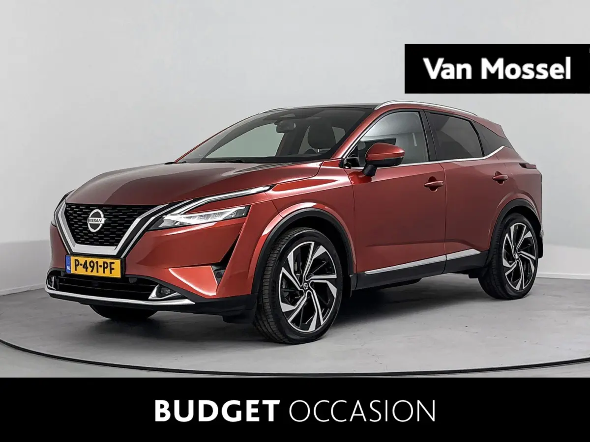 1.3 MHEV Xtronic Tekna Plus 1e Eigenaar | Origineel Nederlands | Trekhaak | Lederen Bekleding | Panoramadak | Head-Up Display