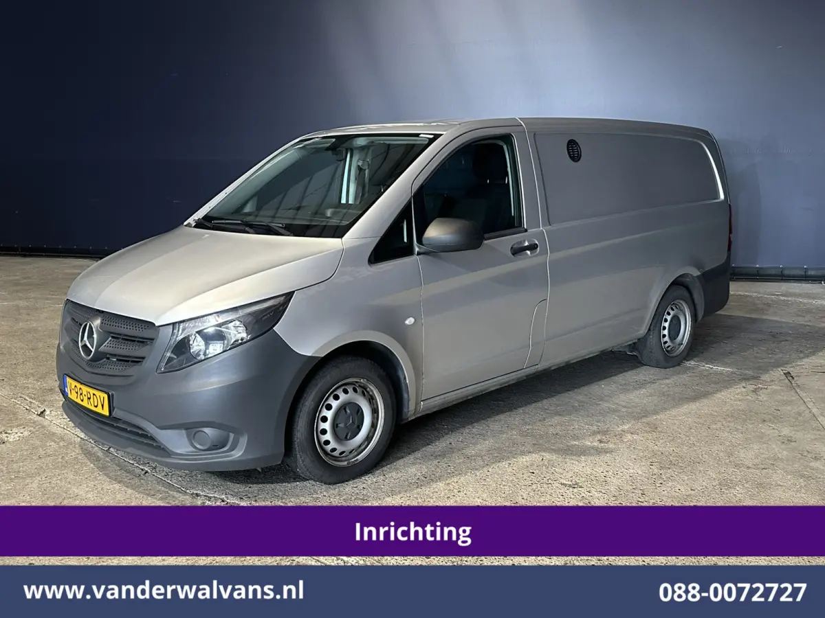 114 CDI 136pk RWD L2H1 Inrichting Euro6 Airco | Camera | Navigatie | Cruisecontrol | Trekhaak Bijrijdersbank, Achterklep