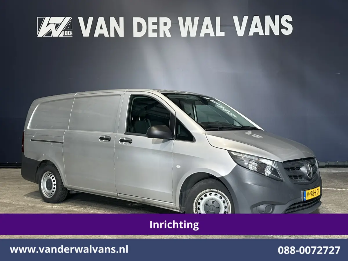 114 CDI 136pk RWD L2H1 Inrichting Euro6 Airco | Camera | Navigatie | Cruisecontrol | Trekhaak Bijrijdersbank, Achterklep