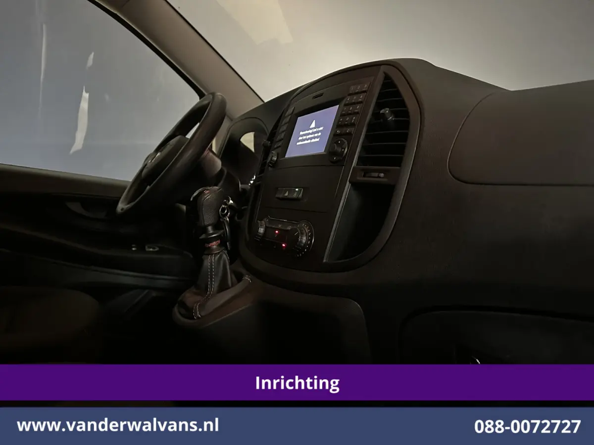 114 CDI 136pk RWD L2H1 Inrichting Euro6 Airco | Camera | Navigatie | Cruisecontrol | Trekhaak Bijrijdersbank, Achterklep
