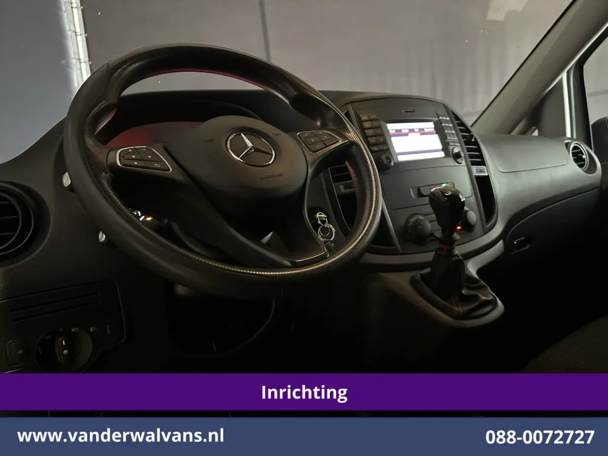 114 CDI 136pk RWD L2H1 Inrichting Euro6 Airco | Camera | Navigatie | Cruisecontrol | Trekhaak Bijrijdersbank, Achterklep
