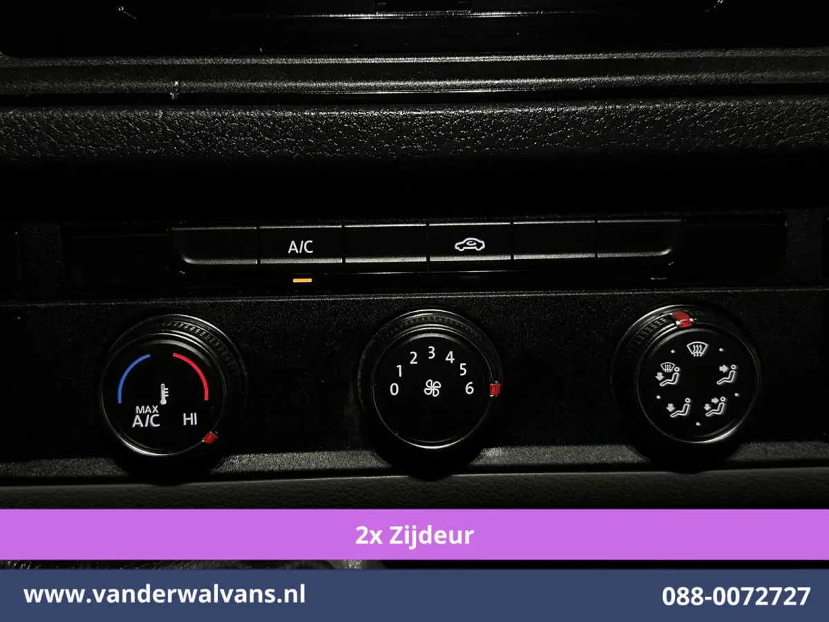 2.0 TDI 141pk L4H3 L3H2 Euro6 Airco | 2x zijdeur | Camera | Apple Carplay | Android Auto Parkeersensoren, 3000kg trekvermogen, Bijrijdersbank