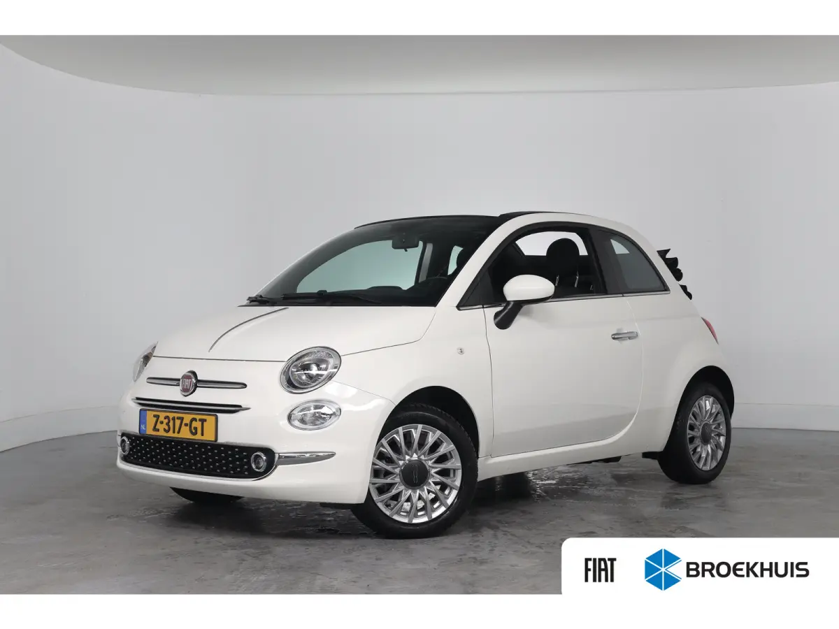 1.0 Hybrid Cabrio Dolcevita Finale | 1e Eigenaar! | Dealer Onderhouden! | Navi By App | Cruise Control | Stoelverwarming | Airco | Parkeersensoren | Lichtmetalen Velgen