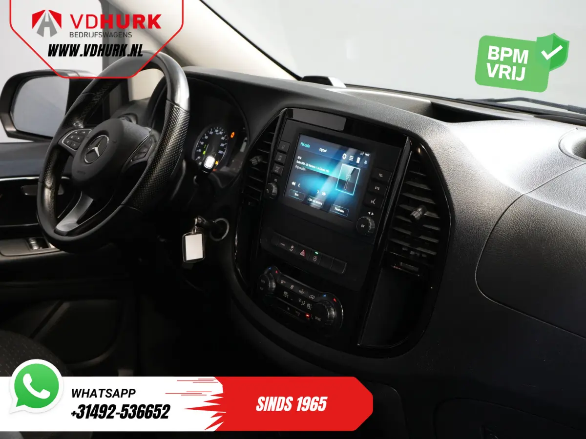 119 CDI Aut. L2 LED/ Adapt.Cruise/ Stoelverw./ CarPlay/ Navi/ Camera/ Climate/ PDC/ LMV/ Trekhaak