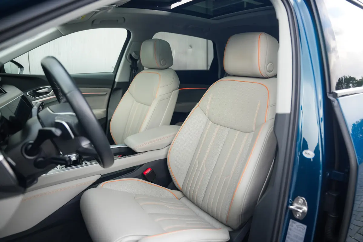 55 Quattro 408 pk Advanced 95 kWh Audi-Design / NL-Auto/ 89%SOH/ Soft-Close/ Pano-Dak/ Matrix-Led/ Lucht-Vering/ 360-Camera/ Adap.Cruise/ B&O-Sound /Marge-Auto 21'' LMV