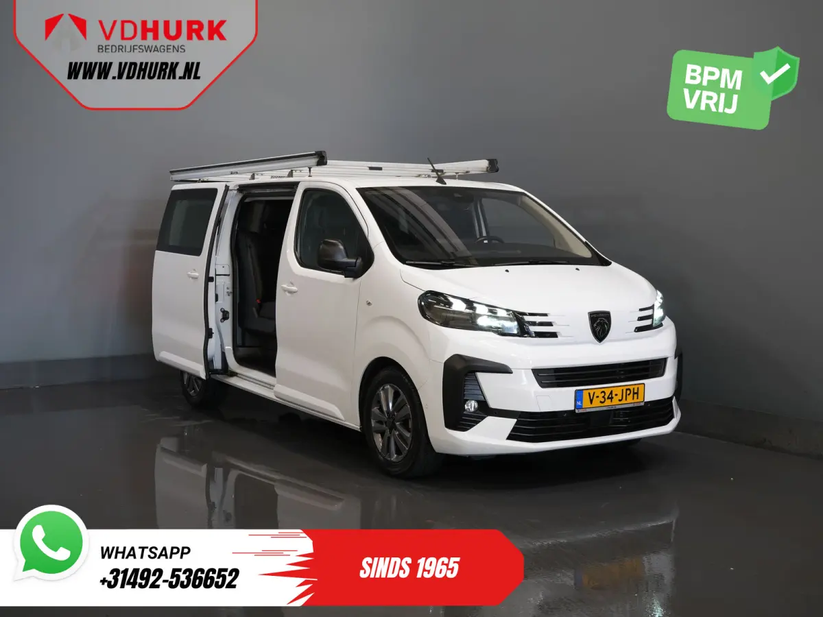 2.0 HDi 180 pk Aut. DC Dubbel cabine LED/ Imperiaal/ Stuurverw./ Carplay/ Navi/ Camera/ Climate/ Afn.Trekhaak/ PDC/ LMV/ Cruise