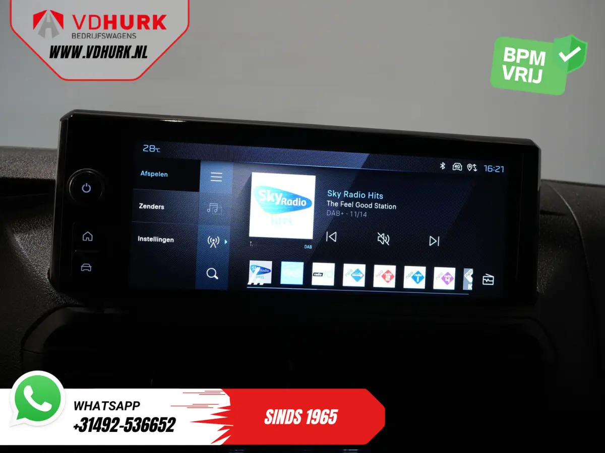 2.0 HDi 180 pk Aut. DC Dubbel cabine LED/ Imperiaal/ Stuurverw./ Carplay/ Navi/ Camera/ Climate/ Afn.Trekhaak/ PDC/ LMV/ Cruise
