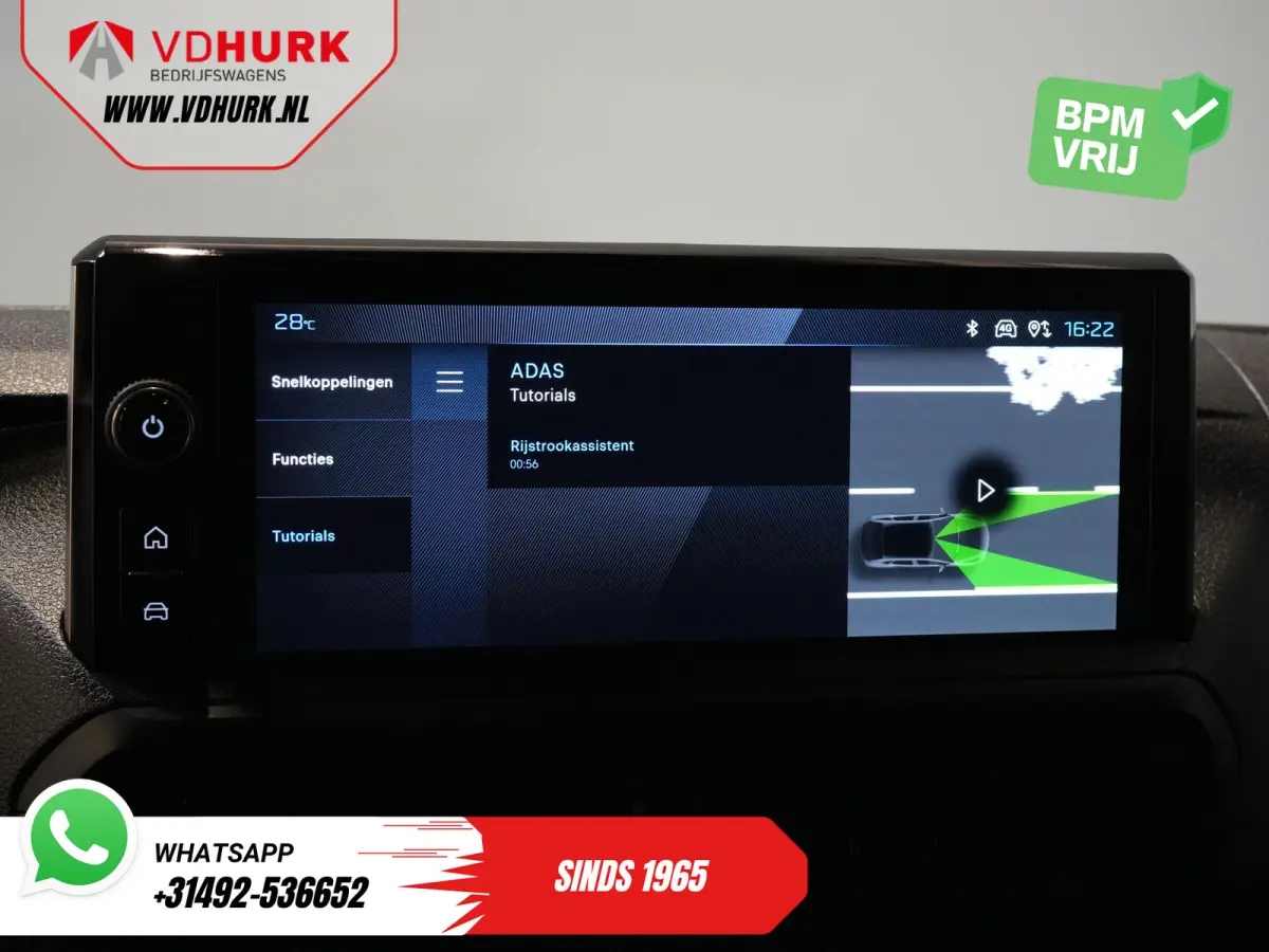 2.0 HDi 180 pk Aut. DC Dubbel cabine LED/ Imperiaal/ Stuurverw./ Carplay/ Navi/ Camera/ Climate/ Afn.Trekhaak/ PDC/ LMV/ Cruise