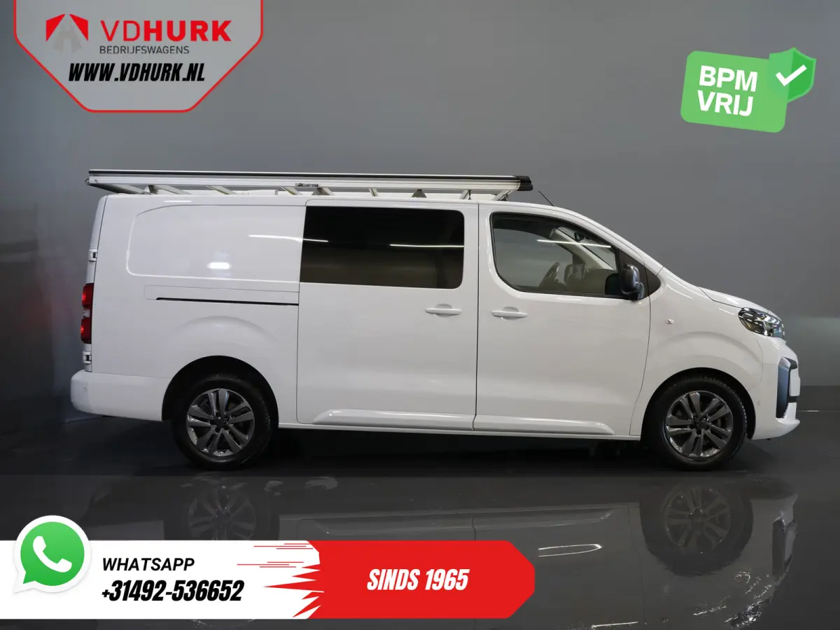 2.0 HDi 180 pk Aut. DC Dubbel cabine LED/ Imperiaal/ Stuurverw./ Carplay/ Navi/ Camera/ Climate/ Afn.Trekhaak/ PDC/ LMV/ Cruise