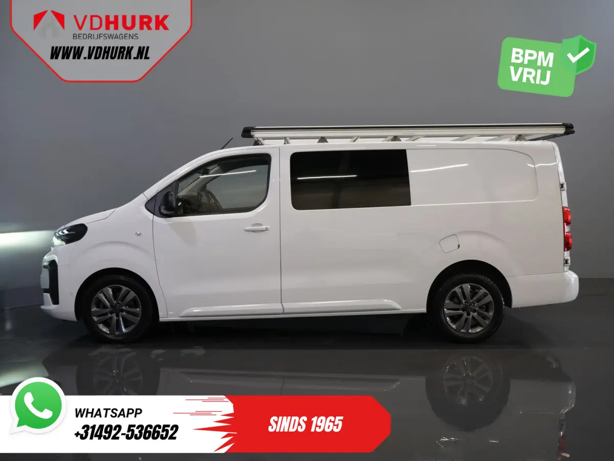 2.0 HDi 180 pk Aut. DC Dubbel cabine LED/ Imperiaal/ Stuurverw./ Carplay/ Navi/ Camera/ Climate/ Afn.Trekhaak/ PDC/ LMV/ Cruise