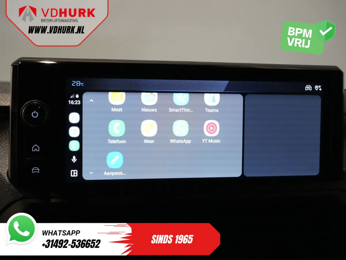 2.0 HDi 180 pk Aut. DC Dubbel cabine LED/ Imperiaal/ Stuurverw./ Carplay/ Navi/ Camera/ Climate/ Afn.Trekhaak/ PDC/ LMV/ Cruise