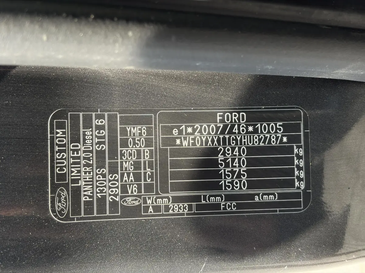 290 2.0 TDCI L1H1*A/C*CRUISE*HAAK*3-P*NAVI*CAM*PDC
