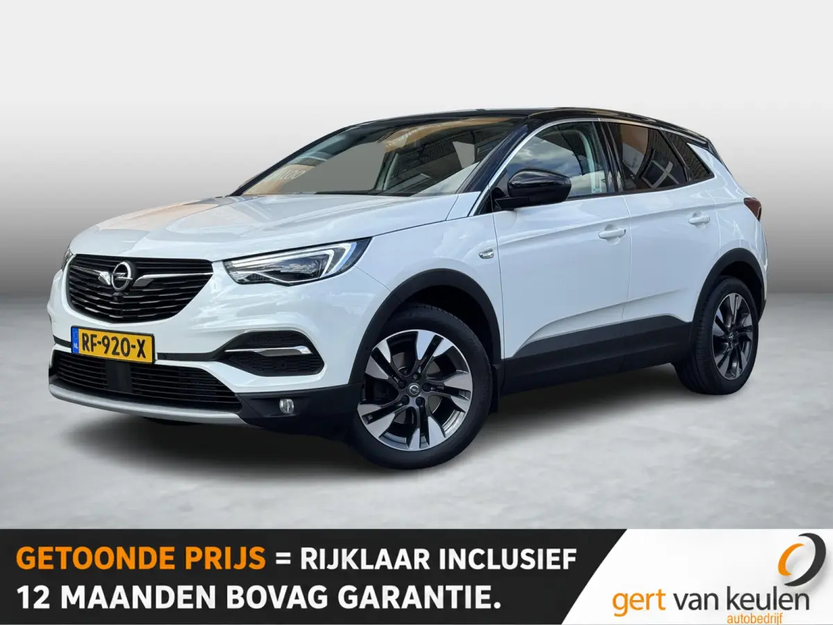 Opel Grandland X 2017 Benzine Handgeschakeld leasen