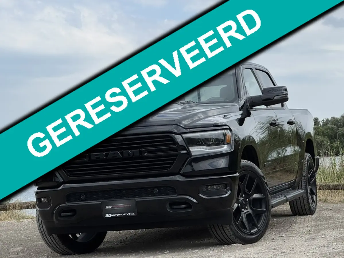 1500 LARAMIE NIGHT 5.7L V8, 1E EIG, DIGITAL CLUSTER, BLIS, H&K, CARVEN EXHAUST, 12 INCH SCREEN, 22 INCH