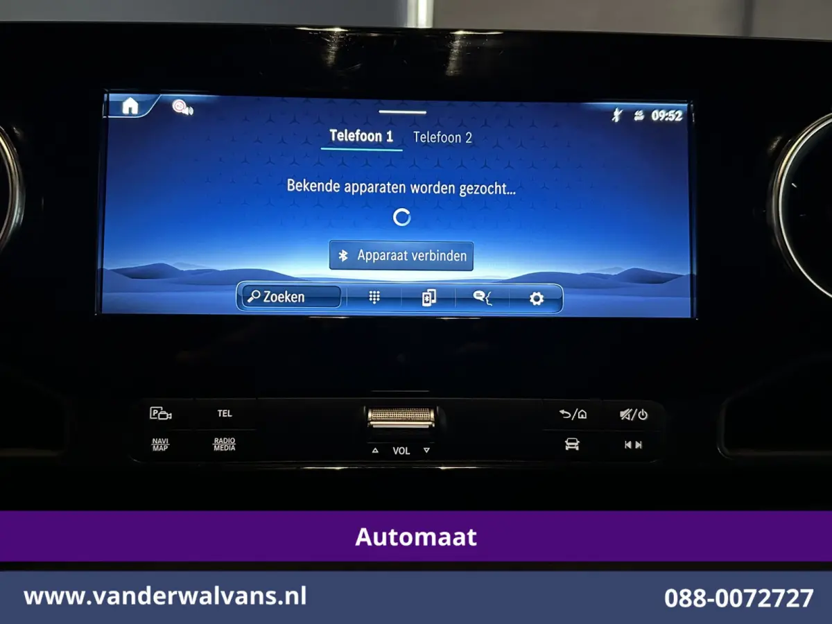 317 CDI 170pk 9G-Tronic Automaat L2H2 2025 MODEL XL MBUX Euro6 Airco | Camera | Navigatie | LED | Adaptieve Cruisecontrol Chauffeursstoel, Stoelverwarming, Parkeersensoren, Bijrijdersbank
