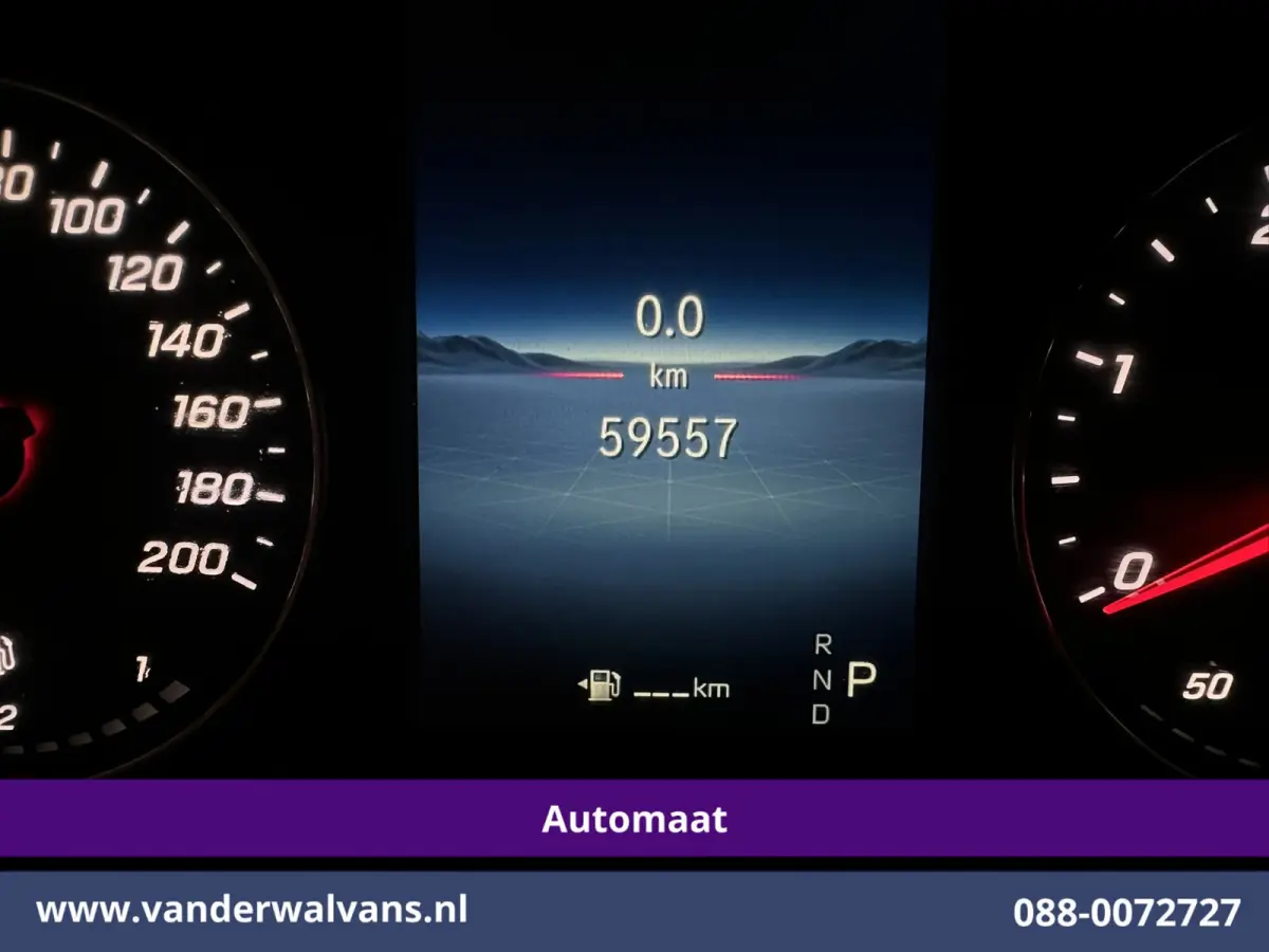 317 CDI 170pk 9G-Tronic Automaat L2H2 2025 MODEL XL MBUX Euro6 Airco | Camera | Navigatie | LED | Adaptieve Cruisecontrol Chauffeursstoel, Stoelverwarming, Parkeersensoren, Bijrijdersbank