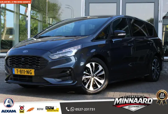 2.5i HEV 7P|ST-Line|Hybride|BTW auto|Dealer onderh|Stuur/stoel verw|Carplay|Trekhaak|Navi|Clima|Pano|