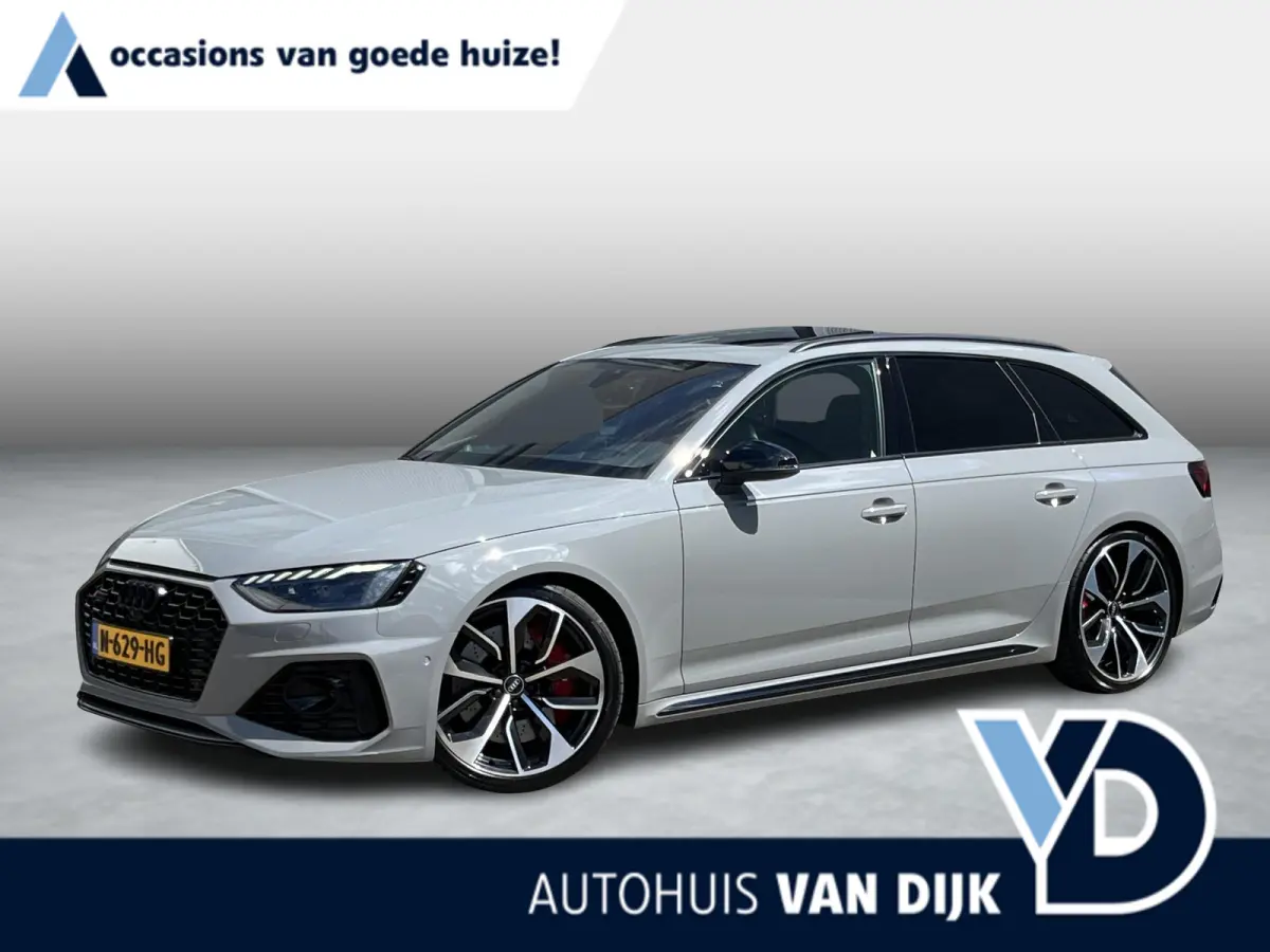 2.9 TFSI RS 4 quattro |Voll.Historie/Pano.Dak/Head-Up/Bang&Olufsen/Navi/Sportdiffertentieel/Elektr.Wegklapbare Trekhaak