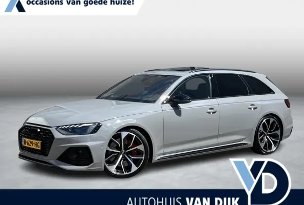 2.9 TFSI RS 4 quattro | NL Auto/Voll.Historie/Pano.Dak/Head-Up/Bang&Olufsen/Navi/Sportdiffertentieel/Elektr.Wegklapbare Trekhaak