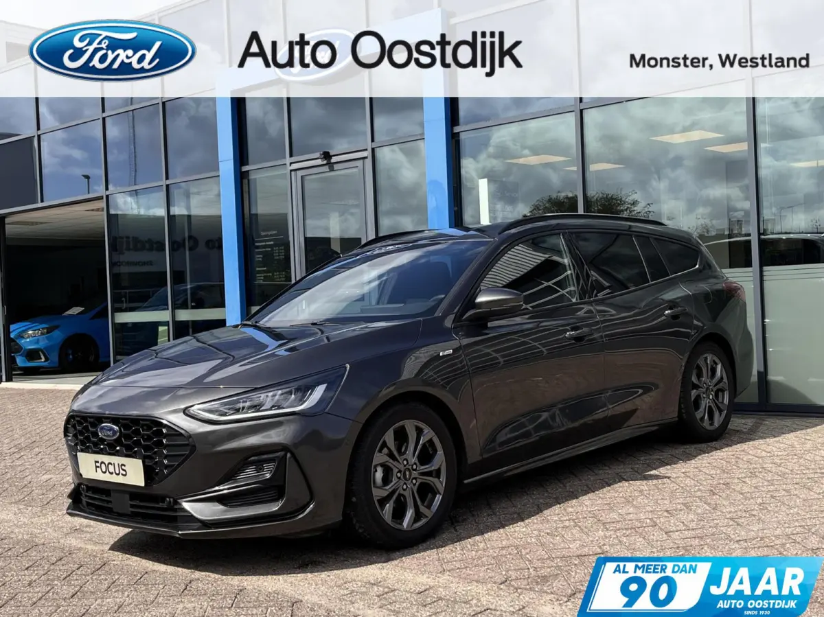 1.0 EcoBoost Hybrid ST Line X 155PK Automaat Afn. Trekhaak Winterpack Adaptieve Cruise 360-Camera Blind-Spot B&O Climate Keyless Privacy Glass *1500KG Trekgewicht*