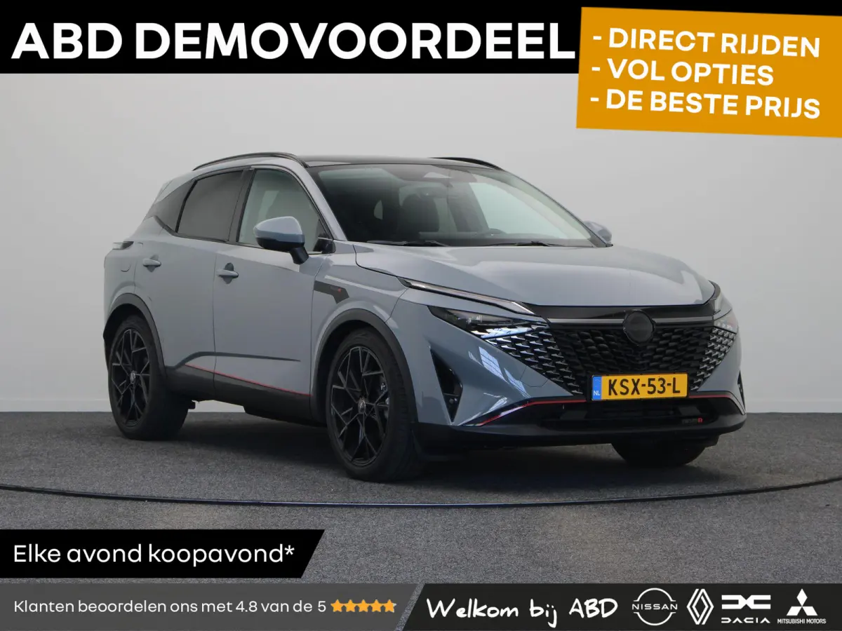 158pk MHEV Nismo + | Nissan Motorsport | Exclusief bij ABD | 1800kg trekgewicht | Panoramadak |