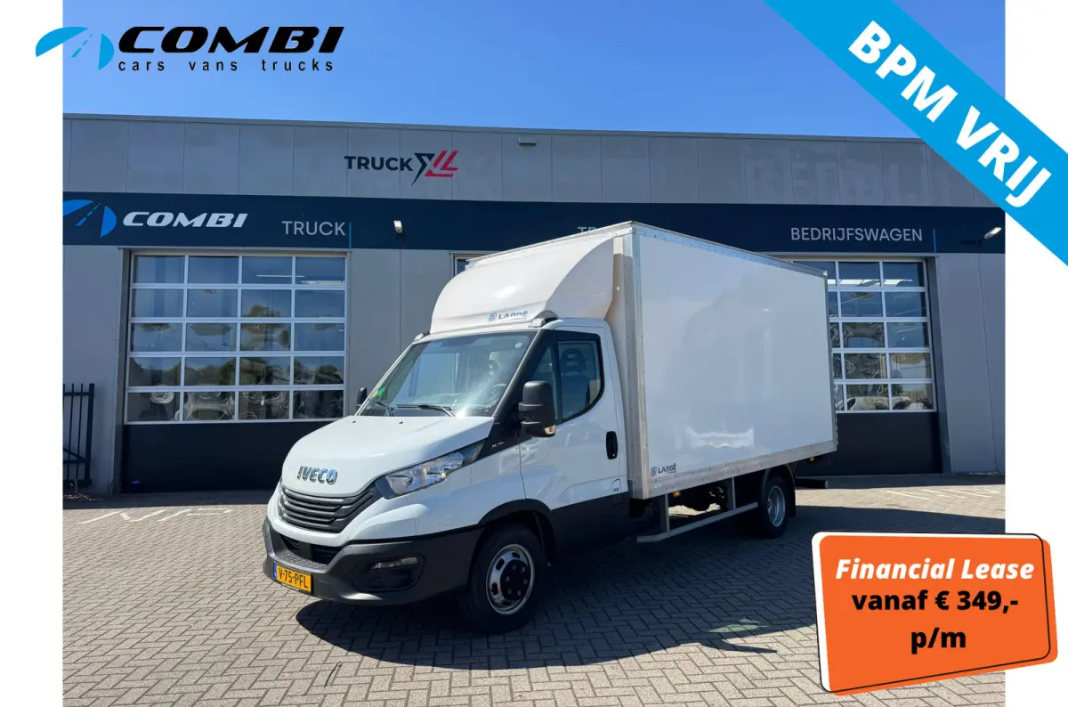 3.0 35C 16 BAKWAGEN MET LAADKLEP > BPM VRIJ! Meubelbak met laadklep / Bakwagen + klep