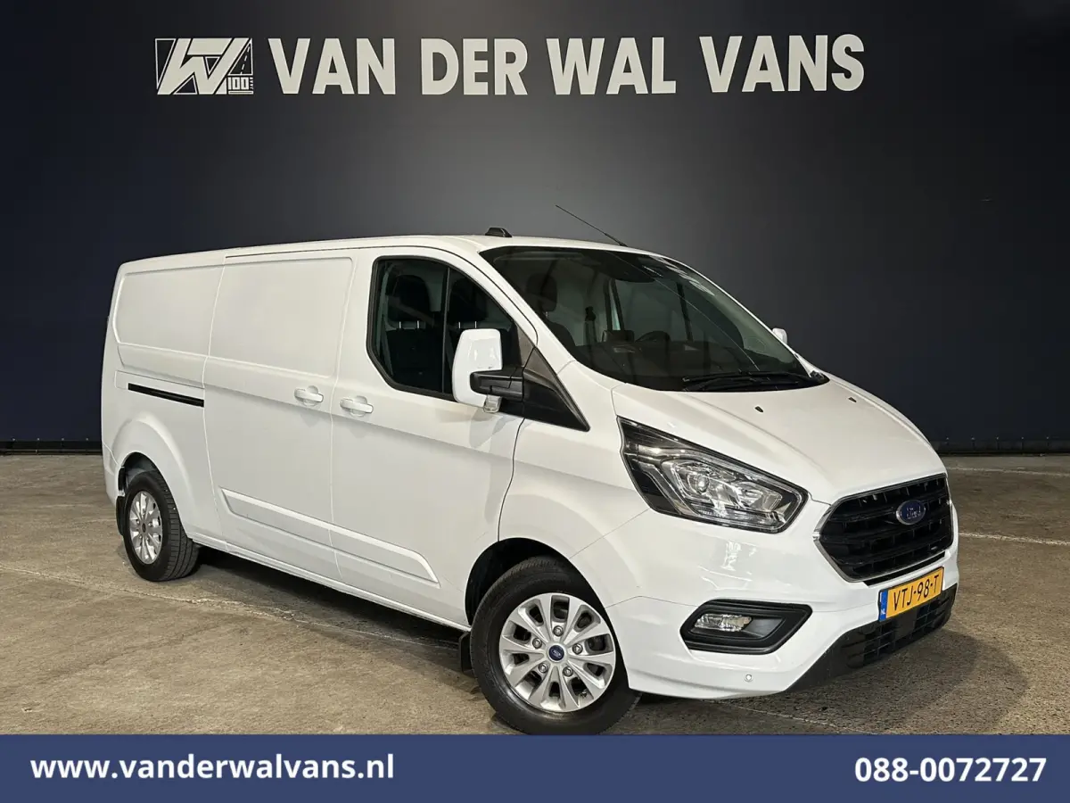 2.0 TDCI 130pk L2H1 Euro6 Airco | Navigatie | Apple Carplay | LED | Cruisecontrol | 2800kg Trekhaak Android Auto, Verwarmde voorruit, Stoelverwarming, Parkeersensoren, Bijrijdersbank