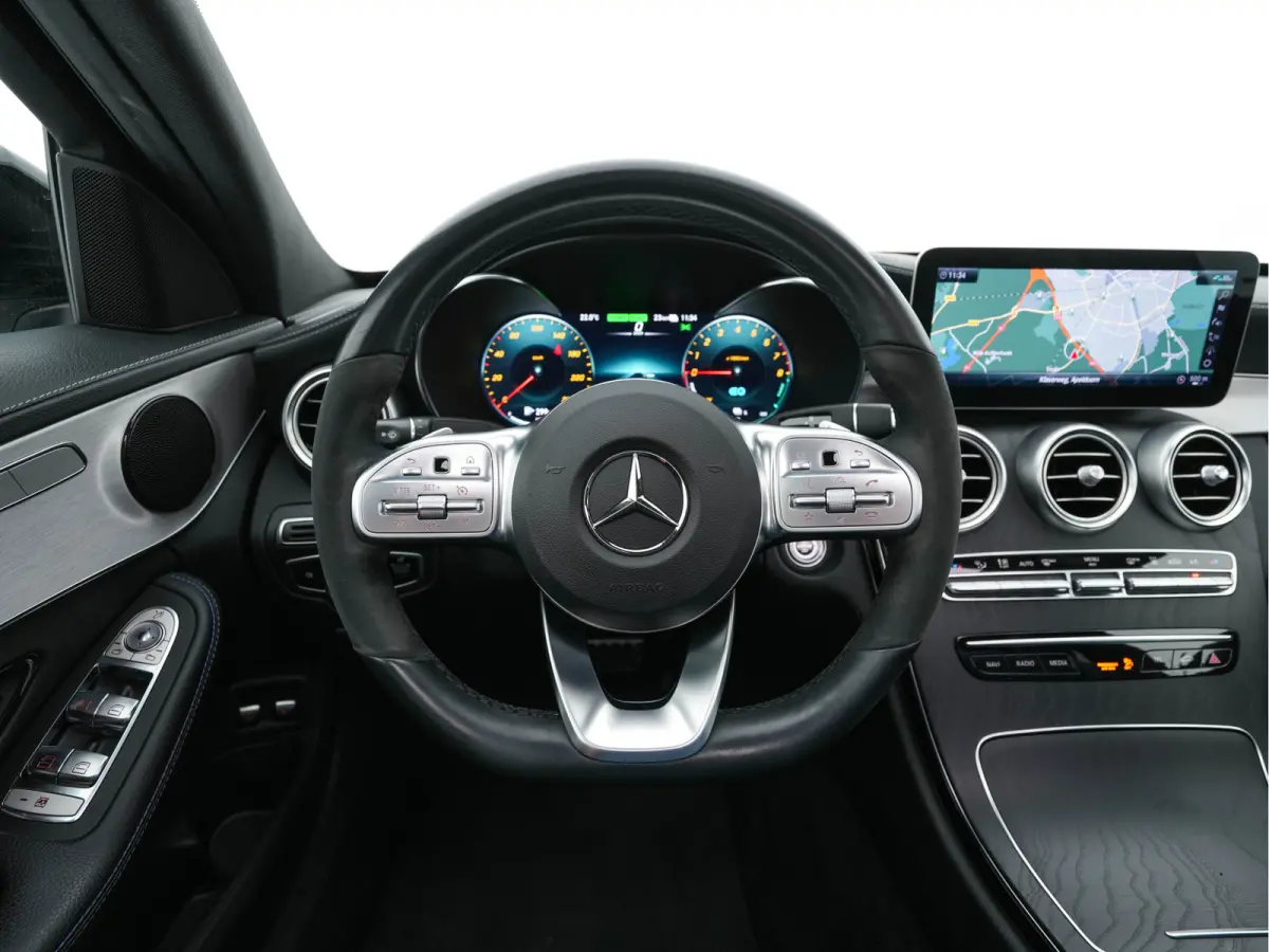 300 e AMG-Styling Business Solution Limited Night-Pack (Plug-in) {SoH-94%} (INCL-BTW) Aut. *PANO | LEATHER-MICROFIBRE | MULTIBEAM-LED | TOPVIEW | DIGI-COCKPIT | BLINDSPOT | HEATED-SPORTSEATS