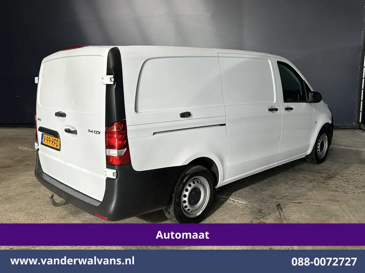 114 CDI 136pk 9G-Tronic Automaat L2H1 Inrichting Euro6 Airco | Camera | Navigatie | Apple Carplay Android Auto, Cruisecontrol, Trekhaak, Parkeersensoren, Bijrijdersbank