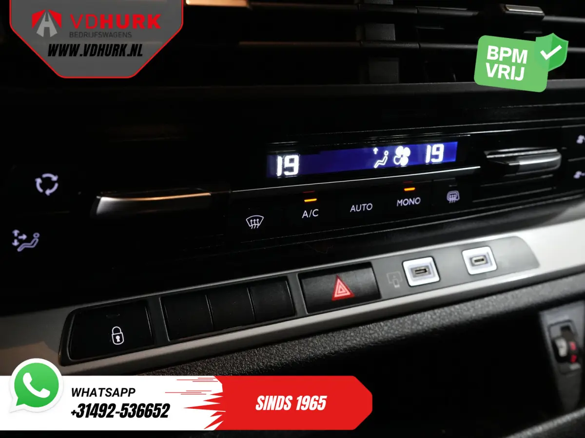 2.0 HDI 180 pk Aut. LED/ Standkachel/ Keyless/ Stoelverw/ Stuurverw./ Carplay/ Climate/ Camera/ PDC/ Cruise/ Trekhaak/ LMV