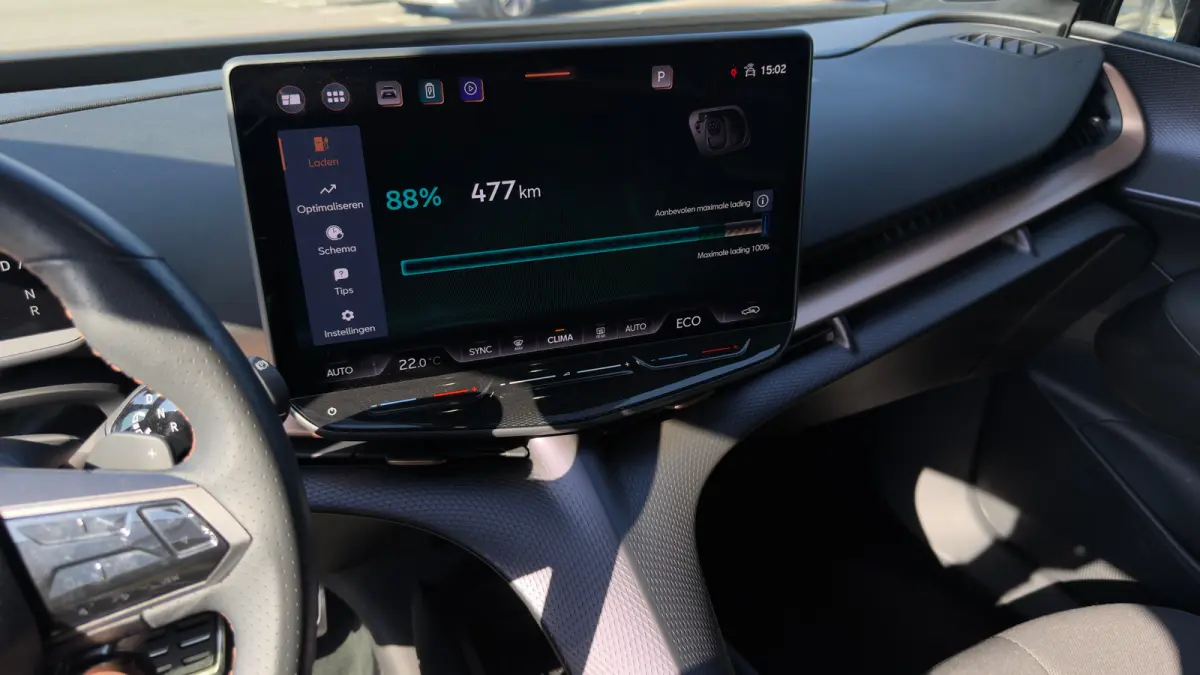 82 kWh 286pk Business | SOH 100% | Camera | Adaptive Cruise Control | Dodehoeksensor | Keyless | Elektrische Achterklep