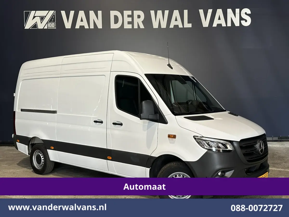 317 CDI 170pk 9G-Tronic Automaat L2H2 2025 Model Euro6 Airco | Camera | Navigatie | Cruisecontrol | LED Chauffeursstoel, Stoelverwarming, Parkeersensoren, Bijrijdersbank, XL MBUX