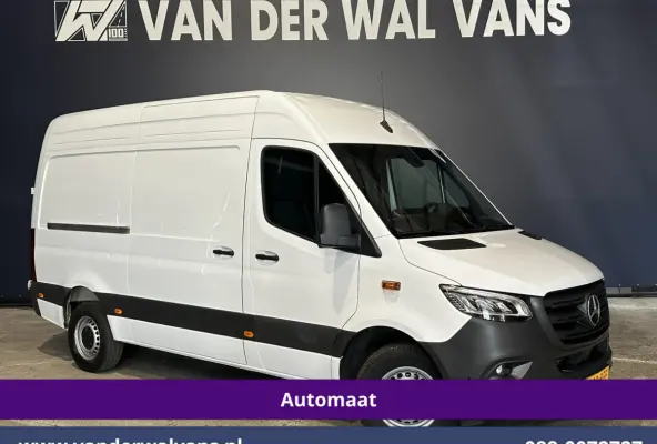 317 CDI 170pk 9G-Tronic Automaat L2H2 2025 Model Euro6 Airco | Camera | Navigatie | Adaptieve Cruisecontrol | LED Chauffeursstoel, Stoelverwarming, Parkeersensoren, Bijrijdersbank, XL MBUX