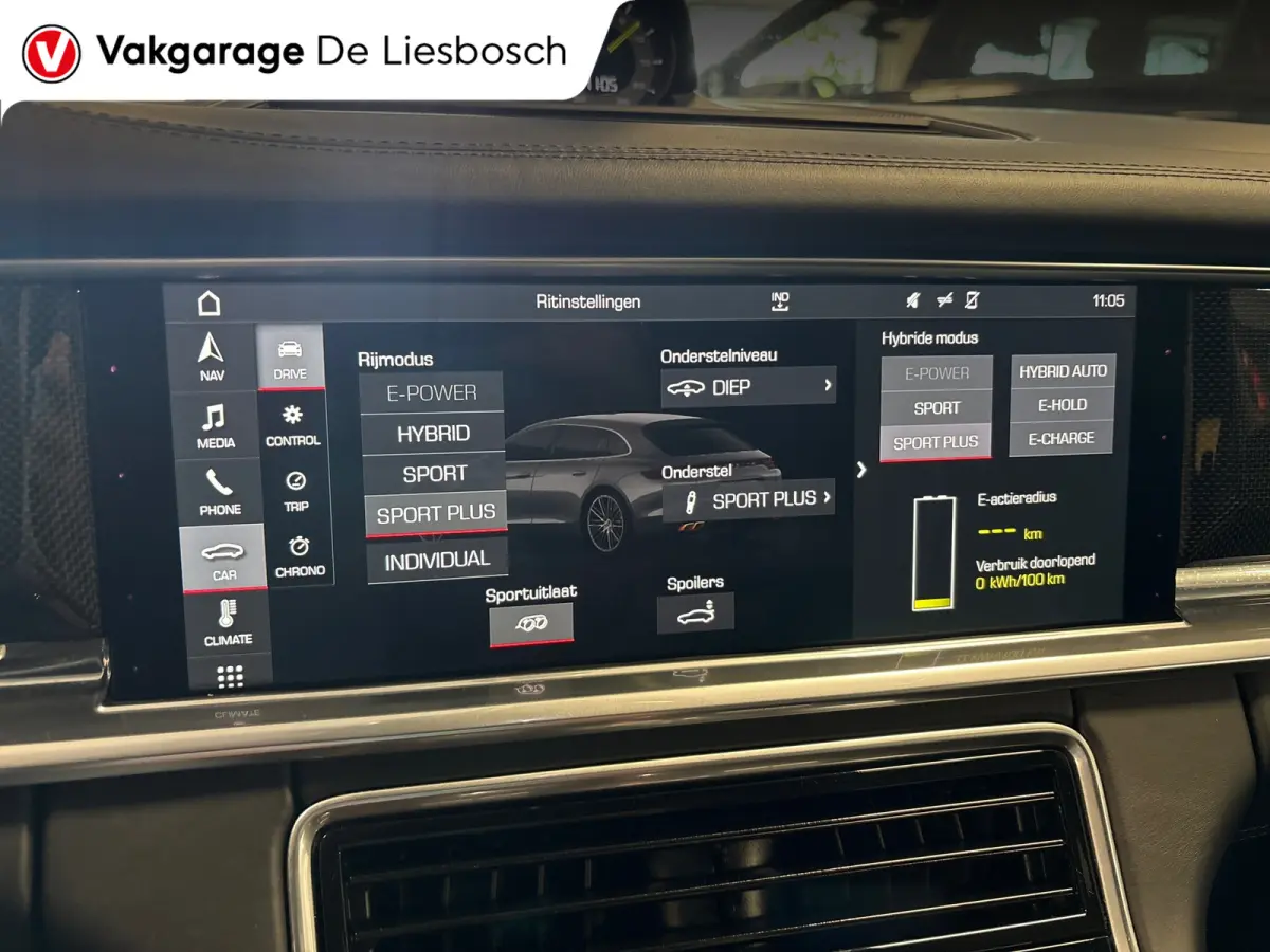 4.0 Turbo S E-Hybrid / pano / leer / keramisch/ Bose / softclose / sportchrono