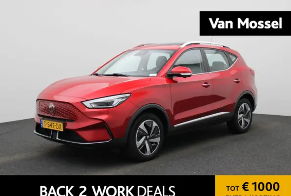 MG EV Standard Range Luxury 50 kWh Automaat | Panoramadak | Leder | Navigatie | Airco | Achteruitrijcamera | Apple Carplay / Android Auto | Stoelverwarming | Lichtmetalen Velgen |