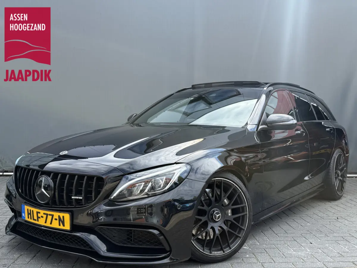 63-AMG BWJ 2017 | 476 PK | BURMESTER | PANO | ADAPT. CRUISE | AUTO PILOT | MULTIBEAM | HUD | MEMORY | DODE HOEK | VOL LEDER | CAM. | SPORTUITLAAT | VERLAAGD | STOELVERW. |