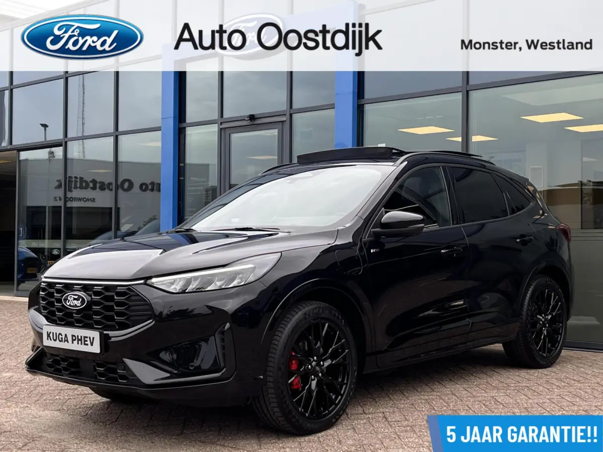 2.5 PHEV ST-Line X 243PK Black Pack €9.500,- Voorraadvoordeel! Elek. Trekhaak Panodak AGR Stoelen Adaptieve Cruise 2100KG Trekgewicht Winterpack Camera Blind-Spot Navi Climate B&O *Complee