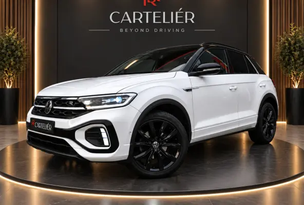 1.5 TSI R-Line 150 PK Black Line Facelift| Adaptive Cruise | Alcantara | Matrix Led | Digitaal Dash | Carplay | Stoelverwarming | Stuurwielverwarming | Stoelmassage | Draadloos opladen | Cam