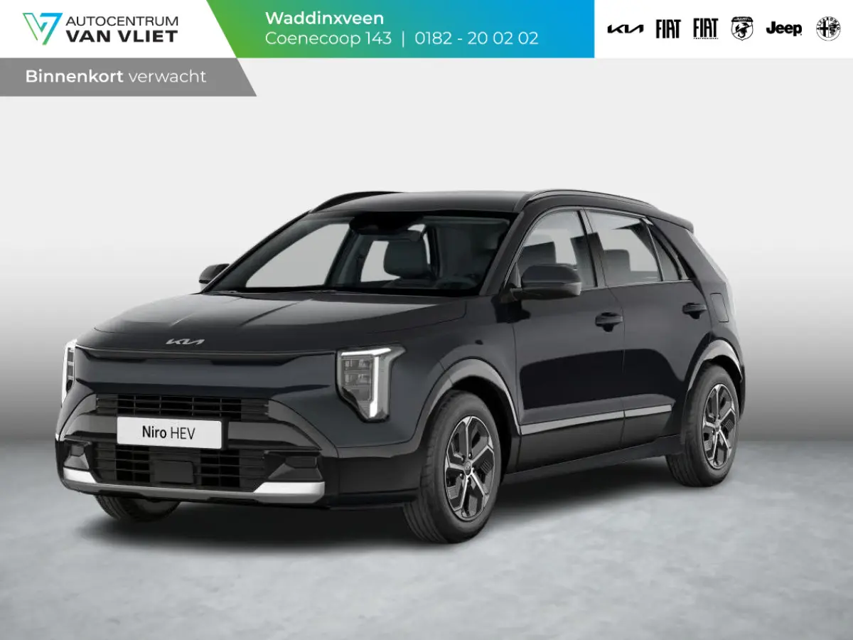 1.6 GDi Hybrid DynamicLine | Actieprijs* | Snel leverbaar | Nieuw model | Navi. | Clima. | Adapt. Cruise. | Parkeersensoren | Achteruitrijcamera | Bekleding In Stof/Lederlook