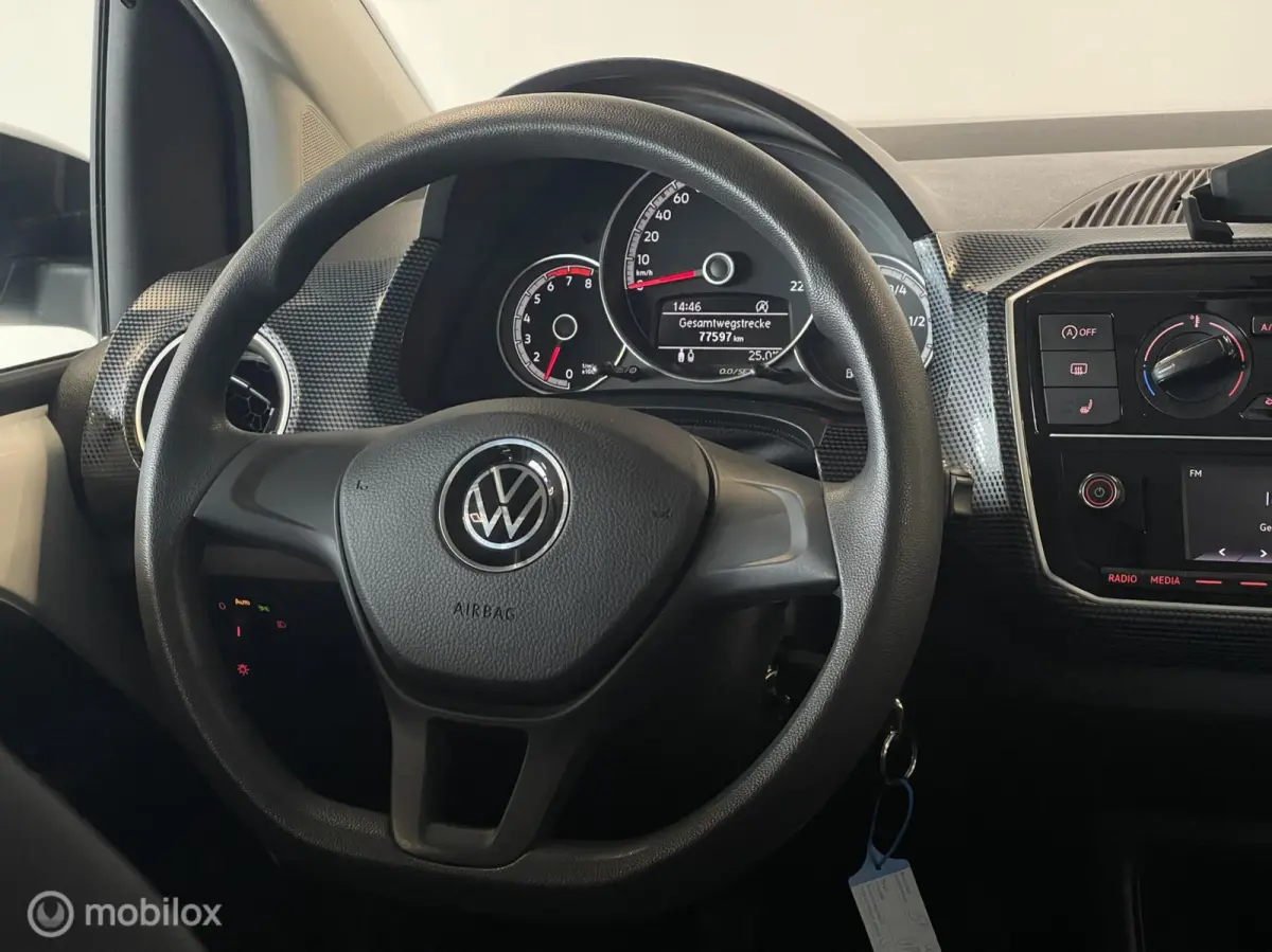 Up! Move | Camera | Stoelverwarming | Cruise |LM Velgen | 77.000 KM