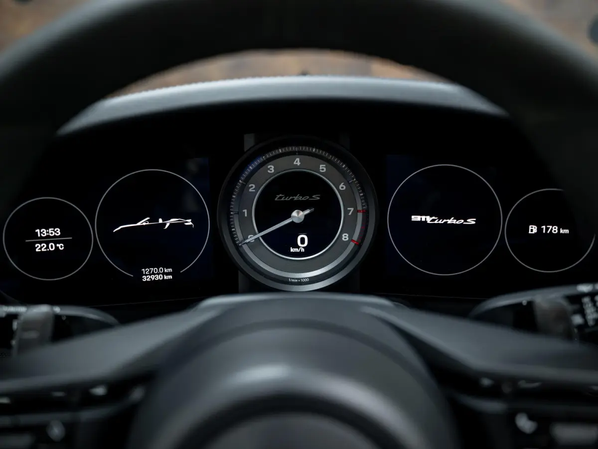 3.8 Turbo S | PTS | Lift | Sportuitlaat | 360° | Keyless | PASM Sportonderstel |