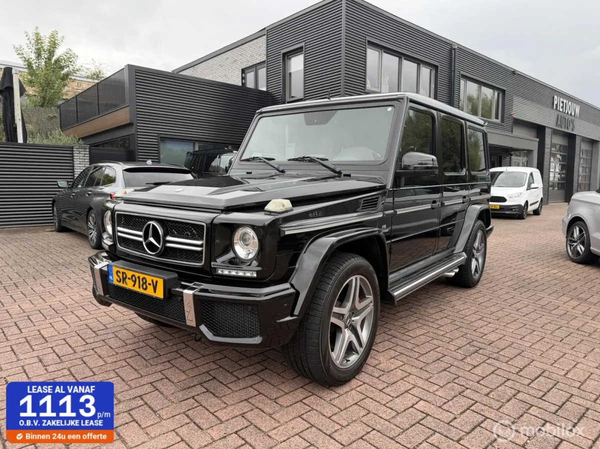 AMG 63 Schuifdak Leder Designo camera trekh