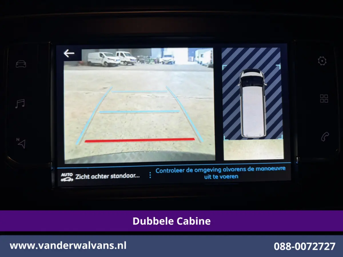 2.0 BlueHDI 177pk Automaat L3H1 Dubbele Cabine Sport Euro6 Airco | 5-Zits | Camera | Navigatie | Apple Carplay | Xenon | 2x Zijdeur Cruisecontrol, Android Auto, LM Velgen, Dakrails, Sidebars