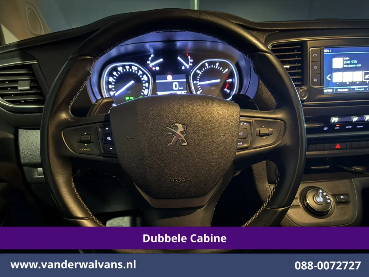 2.0 BlueHDI 177pk Automaat L3H1 Dubbele Cabine SPORT Euro6 Airco | 5-Zits | Camera | Navigatie | Apple Carplay | Xenon | 2x Zijdeur Cruisecontrol, Android Auto, LM Velgen, Dakrails, Sidebars